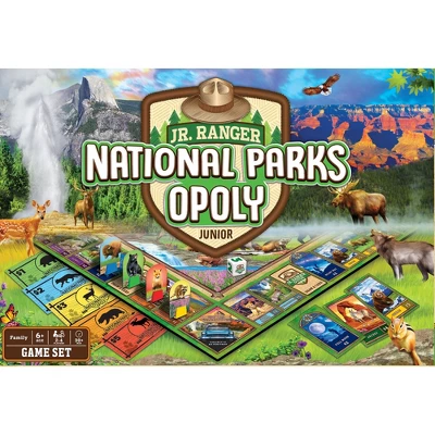MasterPieces Kids Board Games - Junior Ranger National Parks Opoly Jr. 3 MasterPieces Kids Board Games - Junior Ranger National Parks Opoly Jr.