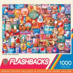 MasterPieces 1000 Piece Jigsaw Puzzle - Ice Cream Treats - 19.25"x26.75"