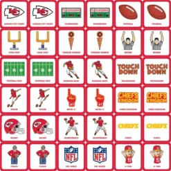 MasterPieces Officially Licensed NFL Kansas City Chiefs Matching Game For Kids And Families -Games and Puzzles Shop GUEST 437313c3 4a61 494b 8cd2 d28038d2e536
