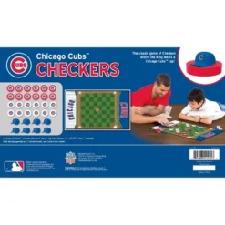 MasterPieces Officially Licensed MLB Chicago Cubs Checkers Board Game For Families And Kids Ages 6 And Up -Games and Puzzles Shop GUEST 446a40c3 ca89 4cfa 8730 bdb13947f537