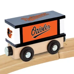 MasterPieces Wood Train Box Car - MLB Baltimore Orioles -Games and Puzzles Shop GUEST 447ef11d d233 4c4c a276 3d887ddb0857