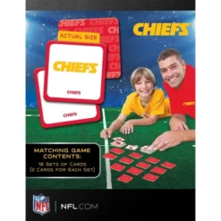 MasterPieces Officially Licensed NFL Kansas City Chiefs Matching Game For Kids And Families -Games and Puzzles Shop GUEST 45cb0552 2d94 41b8 9a8f 653859ea458b