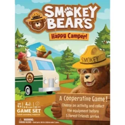 MasterPieces Kids Games - Smokey Bear Happy Camper Matching Game