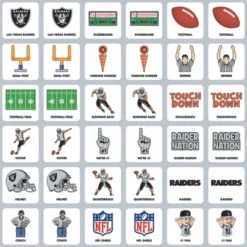 MasterPieces Officially Licensed NFL Las Vegas Raiders Matching Game For Kids And Families 7 MasterPieces Officially Licensed NFL Las Vegas Raiders Matching Game For Kids And Families -Games and Puzzles Shop GUEST 476e5ac2 a0b5 441b b78a 222656ffd66d