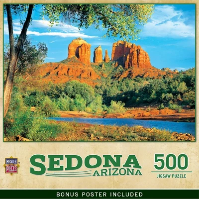 MasterPieces 500 Piece Jigsaw Puzzle For Adults - Sedona, Arizona - 18"x24" 3 MasterPieces 500 Piece Jigsaw Puzzle For Adults - Sedona, Arizona - 18"x24"