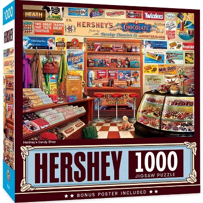MasterPieces Inc Hershey's Candy Shop 1000 Piece Jigsaw Puzzle 3 MasterPieces Inc Hershey's Candy Shop 1000 Piece Jigsaw Puzzle