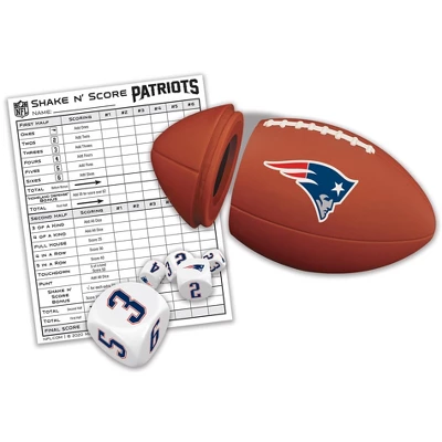MasterPieces Officially Licsenced NFL New England Patriots Shake N' Score Dice Game For Age 6 And Up 4 MasterPieces Officially Licsenced NFL New England Patriots Shake N' Score Dice Game For Age 6 And Up - Image 2
