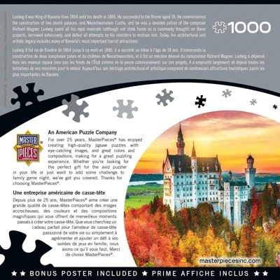MasterPieces Inc ShutterSpeed Autumn Castle 1000 Piece Jigsaw Puzzle 3 MasterPieces Inc ShutterSpeed Autumn Castle 1000 Piece Jigsaw Puzzle