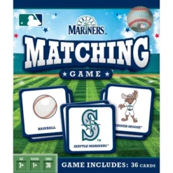 MasterPieces Officially Licensed MLB Seattle Mariners Matching Game For Kids And Families
