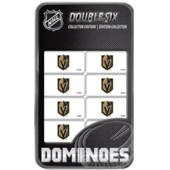 MasterPieces Officially Licensed NHL Las Vegas Golden Knights 28 Piece Dominoes Game For Adults