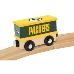 MasterPieces Wood Train Box Car - NFL Green Bay Packers -Games and Puzzles Shop GUEST 4c6ed36b f761 42e0 b073 2f14bd5d2e24