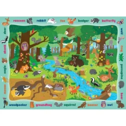 MasterPieces 48 Piece Kids Jigsaw Puzzle - Animals In The Forest - 14"x19" 8 MasterPieces 48 Piece Kids Jigsaw Puzzle - Animals In The Forest - 14"x19" -Games and Puzzles Shop GUEST 4cf43b5f 6e60 4e4f b801 a34cc48612c2