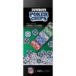 MasterPieces Casino Style 100 Piece Poker Chip Set - NFL Dallas Cowboys -Games and Puzzles Shop GUEST 4ddad4b5 b592 40de 9c26 bf25fd05dce0