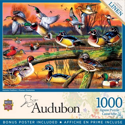 MasterPieces 1000 Piece Jigsaw Puzzle - Autumn Feathers - 19.25"x26.75" 3 MasterPieces 1000 Piece Jigsaw Puzzle - Autumn Feathers - 19.25"x26.75"