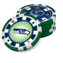MasterPieces Casino Style 300 Piece Poker Chip Set - NFL Seattle Seahawks -Games and Puzzles Shop GUEST 5008ec30 dfcf 4336 8392 40c46ab038e2