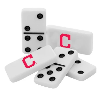 MasterPieces Officially Licensed MLB Cleveland Indians 28 Piece Dominoes Game For Adults 4 MasterPieces Officially Licensed MLB Cleveland Indians 28 Piece Dominoes Game For Adults - Image 2
