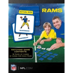MasterPieces Officially Licensed NFL Los Angeles Rams Matching Game For Kids And Families -Games and Puzzles Shop GUEST 50c4ca1c 44bd 4459 a8d7 faf42591a6fa