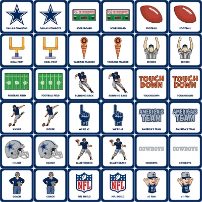 MasterPieces Officially Licensed NFL Dallas Cowboys Matching Game For Kids And Families 4 MasterPieces Officially Licensed NFL Dallas Cowboys Matching Game For Kids And Families - Image 2