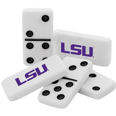 MasterPieces Officially Licensed NCAA LSU Tigers 28 Piece Dominoes Game For Adults 4 MasterPieces Officially Licensed NCAA LSU Tigers 28 Piece Dominoes Game For Adults - Image 2