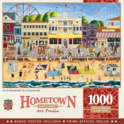 MasterPieces 1000 Piece Jigsaw Puzzle - On The Boardwalk - 19.25"x26.75"