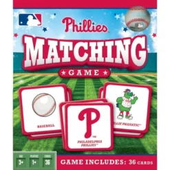 MasterPieces Officially Licensed MLB Philadelphia Phillies Matching Game For Kids And Families