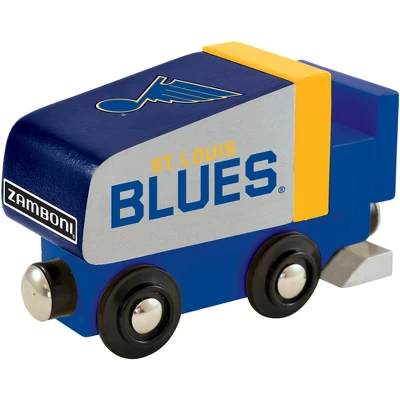 MasterPieces Officially Licensed NHL St. Louis Blues Wooden Toy Train Engine For Kids 3 MasterPieces Officially Licensed NHL St. Louis Blues Wooden Toy Train Engine For Kids