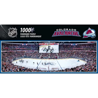 MasterPieces Sports Panoramic Puzzle - NHL Colorado Avalanche Center View 3 MasterPieces Sports Panoramic Puzzle - NHL Colorado Avalanche Center View