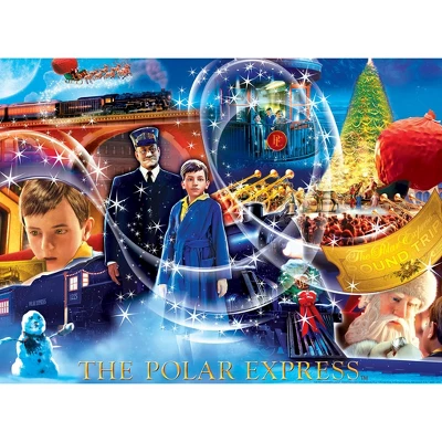 MasterPieces 100 Piece Christmas Puzzle - The Polar Express Golden Ticket 4 MasterPieces 100 Piece Christmas Puzzle - The Polar Express Golden Ticket - Image 2