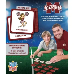 MasterPieces Officially Licensed NCAA Mississippi State Bulldogs Matching Game For Kids And Families 9 MasterPieces Officially Licensed NCAA Mississippi State Bulldogs Matching Game For Kids And Families -Games and Puzzles Shop GUEST 572e156e 09e6 47c2 899d d5eb970f6435