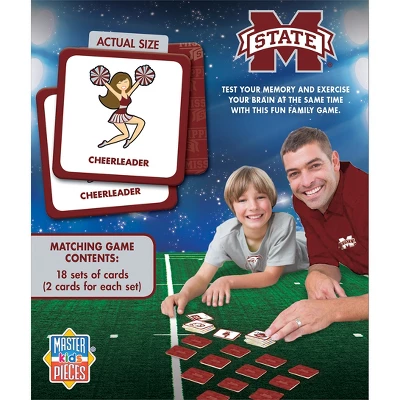 MasterPieces Officially Licensed NCAA Mississippi State Bulldogs Matching Game For Kids And Families 5 MasterPieces Officially Licensed NCAA Mississippi State Bulldogs Matching Game For Kids And Families - Image 3