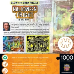 MasterPieces 1000 Piece Halloween Glow In The Dark Puzzle - If You Dare -Games and Puzzles Shop GUEST 58c1f8b4 4307 48fc 96f2 a3813d058c29