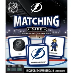 MasterPieces Officially Licensed NHL Tampa Bay Lightning Matching Game For Kids And Families