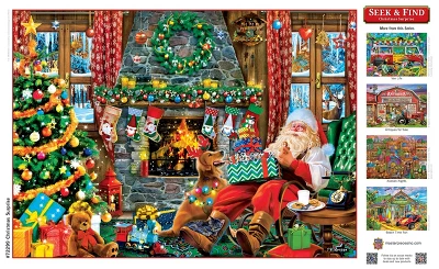 MasterPieces 1000 Piece Jigsaw Puzzle - Christmas Surprise - 19.25"x26.75" 6 MasterPieces 1000 Piece Jigsaw Puzzle - Christmas Surprise - 19.25"x26.75" - Image 4