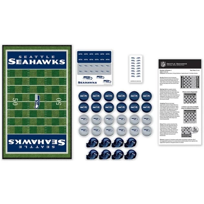 MasterPieces Officially Licensed NFL Seattle Seahawks Checkers Board Game For Families And Kids Ages 6 And Up 4 MasterPieces Officially Licensed NFL Seattle Seahawks Checkers Board Game For Families And Kids Ages 6 And Up - Image 2