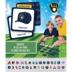 MasterPieces Officially Licensed MLB Milwaukee Brewers Matching Game For Kids And Families 9 MasterPieces Officially Licensed MLB Milwaukee Brewers Matching Game For Kids And Families -Games and Puzzles Shop GUEST 5bea4f72 ba1c 4581 b35e 03bd46a33475