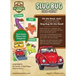 MasterPieces Kids Games - Jr Ranger - Slug Bug State-cation Card Game -Games and Puzzles Shop GUEST 5c4567b2 5d35 421c 8ccc c2ade39e7842