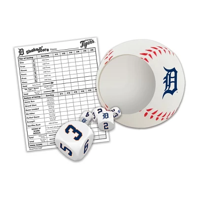 MasterPieces Officially Licsenced MLB Detroit Tigers Shake N' Score Dice Game For Age 6 And Up 4 MasterPieces Officially Licsenced MLB Detroit Tigers Shake N' Score Dice Game For Age 6 And Up - Image 2