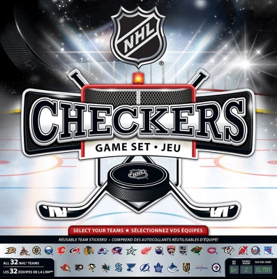 MasterPieces Officially Licensed NHL League-NHL Checkers Board Game For Families And Kids Ages 6 And Up 3 MasterPieces Officially Licensed NHL League-NHL Checkers Board Game For Families And Kids Ages 6 And Up