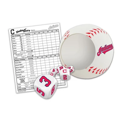 MasterPieces Officially Licsenced MLB Cleveland Indians Shake N' Score Dice Game For Kids And Families 4 MasterPieces Officially Licsenced MLB Cleveland Indians Shake N' Score Dice Game For Kids And Families - Image 2