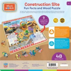 MasterPieces 48 Piece Kids Jigsaw Puzzle - Hello, World! Construction Site -Games and Puzzles Shop GUEST 5e54e8b1 3397 41f3 82f7 3a9b4d9ffdf9