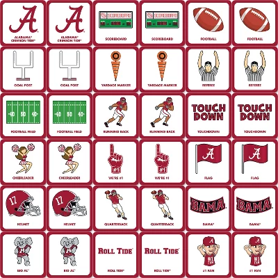 MasterPieces Officially Licensed NCAA Alabama Crimson Tide Matching Game For Kids And Families 4 MasterPieces Officially Licensed NCAA Alabama Crimson Tide Matching Game For Kids And Families - Image 2