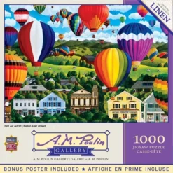 MasterPieces 1000 Piece Jigsaw Puzzle - Hot Air Adrift - 19.25"x26.75"