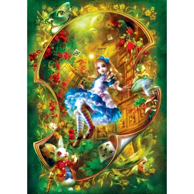 MasterPieces 1000 Piece Jigsaw Puzzle - Alice In Wonderland - 19.25"x26.75" 4 MasterPieces 1000 Piece Jigsaw Puzzle - Alice In Wonderland - 19.25"x26.75" - Image 2