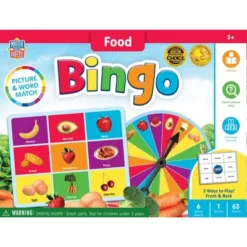 MasterPieces Kids Games - Food Bingo Game