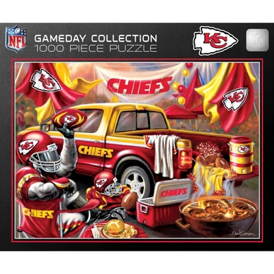 MasterPieces 1000 Piece Jigsaw Puzzle - NFL Kansas City Chiefs Gameday 3 MasterPieces 1000 Piece Jigsaw Puzzle - NFL Kansas City Chiefs Gameday