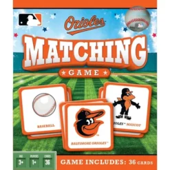MasterPieces Officially Licensed MLB Baltimore Orioles Matching Game For Kids And Families