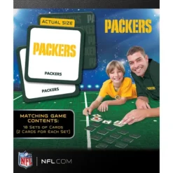 MasterPieces Officially Licensed NFL Green Bay Packers Matching Game For Kids And Families 9 MasterPieces Officially Licensed NFL Green Bay Packers Matching Game For Kids And Families -Games and Puzzles Shop GUEST 622023b9 0b57 45e3 b94d a4ca6edf43b8