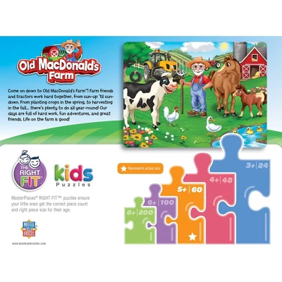MasterPieces 60 Piece Jigsaw Puzzle - Old MacDonald's Farm Miller's Pond 5 MasterPieces 60 Piece Jigsaw Puzzle - Old MacDonald's Farm Miller's Pond - Image 3