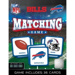 MasterPieces Officially Licensed NFL Buffalo Bills Matching Game For Kids And Families