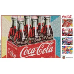 MasterPieces 1000 Piece Puzzle - Coke Photomosaic Bottles - 19.25"x26.75" -Games and Puzzles Shop GUEST 62db546e 85fe 46e9 8f43 edff43d2e55d